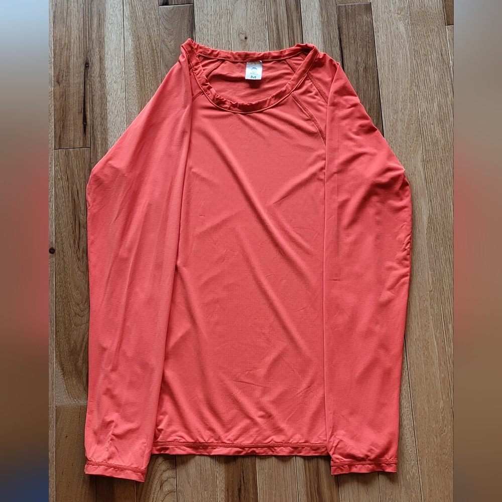 Senita Athletics: Orange Long Sleeve Top